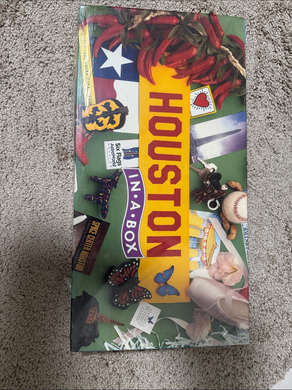 Houston In-A-Box Decorative Collector Box - Board game